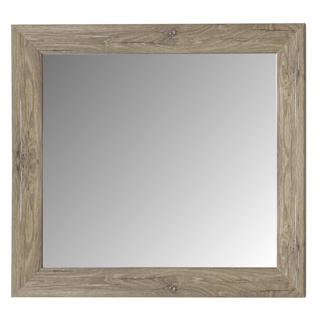 Čtvercové zrcadlo v nerezovém rámu - 60*4*60 cm J-Line by Jolipa - XXXLutz