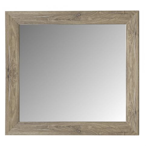 Čtvercové zrcadlo v nerezovém rámu - 60*4*60 cm J-Line by Jolipa XXXLutz