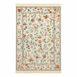 Krémový koberec z viskózy 160x230 cm Oriental Flowers – Nouristan Bonami.cz