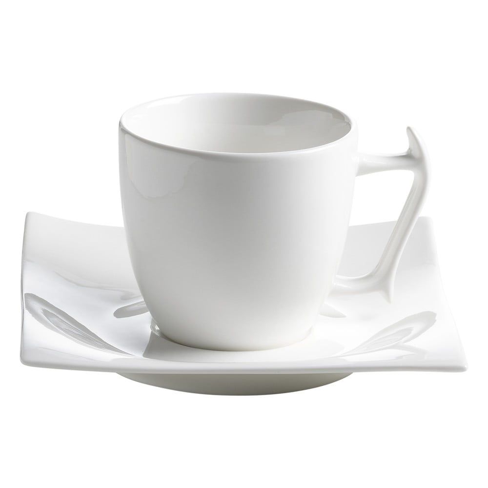 Bílý porcelánový šálek na espresso 200 ml Motion – Maxwell & Williams - Bonami.cz