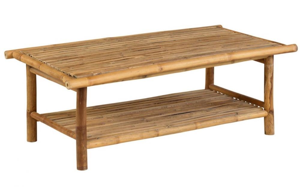 Hoorns Bambusový konferenční stolek Senegal 110 x 70 cm - Designovynabytek.cz