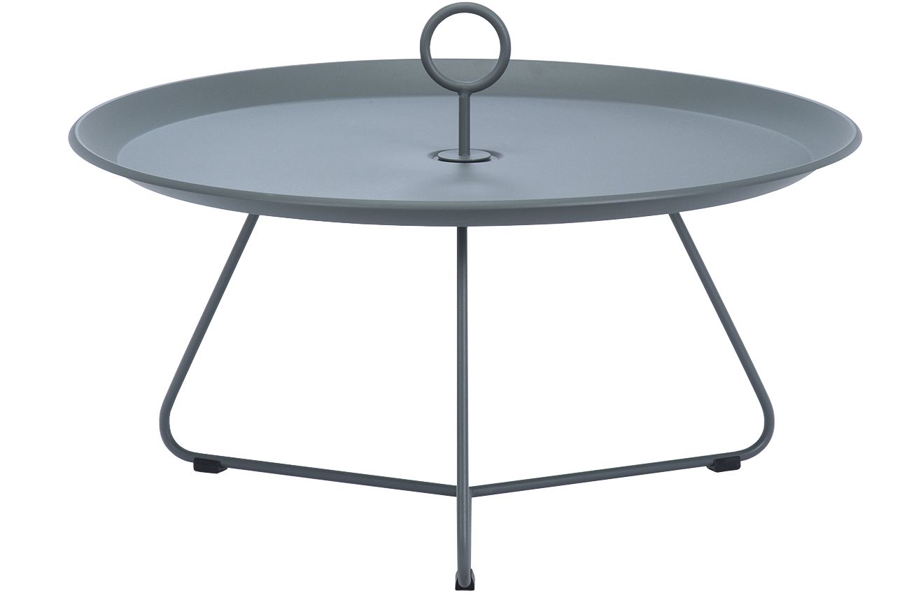 Tmavě šedý kovový konferenční stolek HOUE Eyelet 70 cm - Designovynabytek.cz