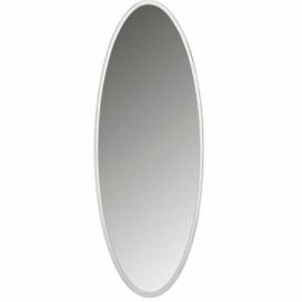 White Label Bílé kovové závěsné zrcadlo WLL Miya 160 x 60 cm Designovynabytek.cz
