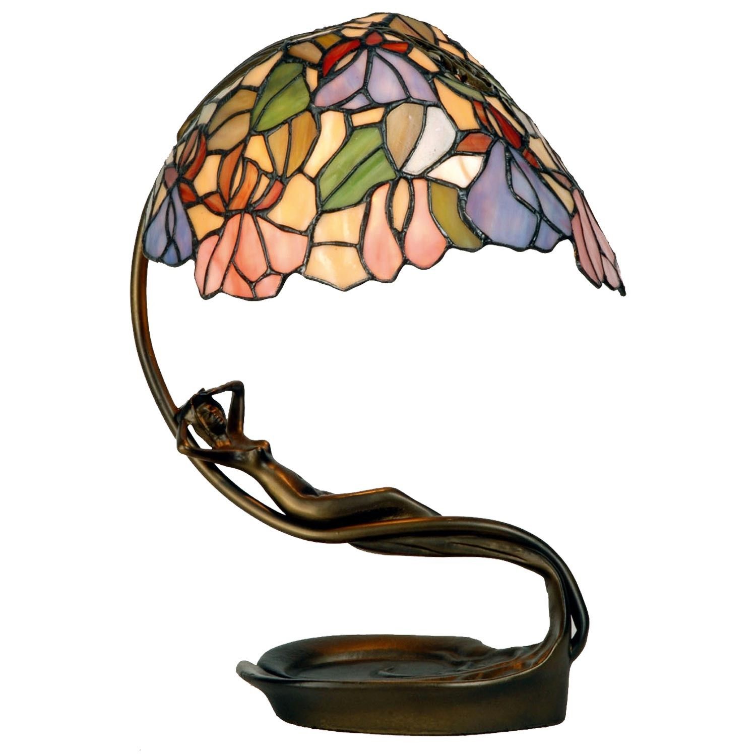 Stolní lampa Tiffany - Ø 26*37 cm Clayre & Eef - LaHome - vintage dekorace