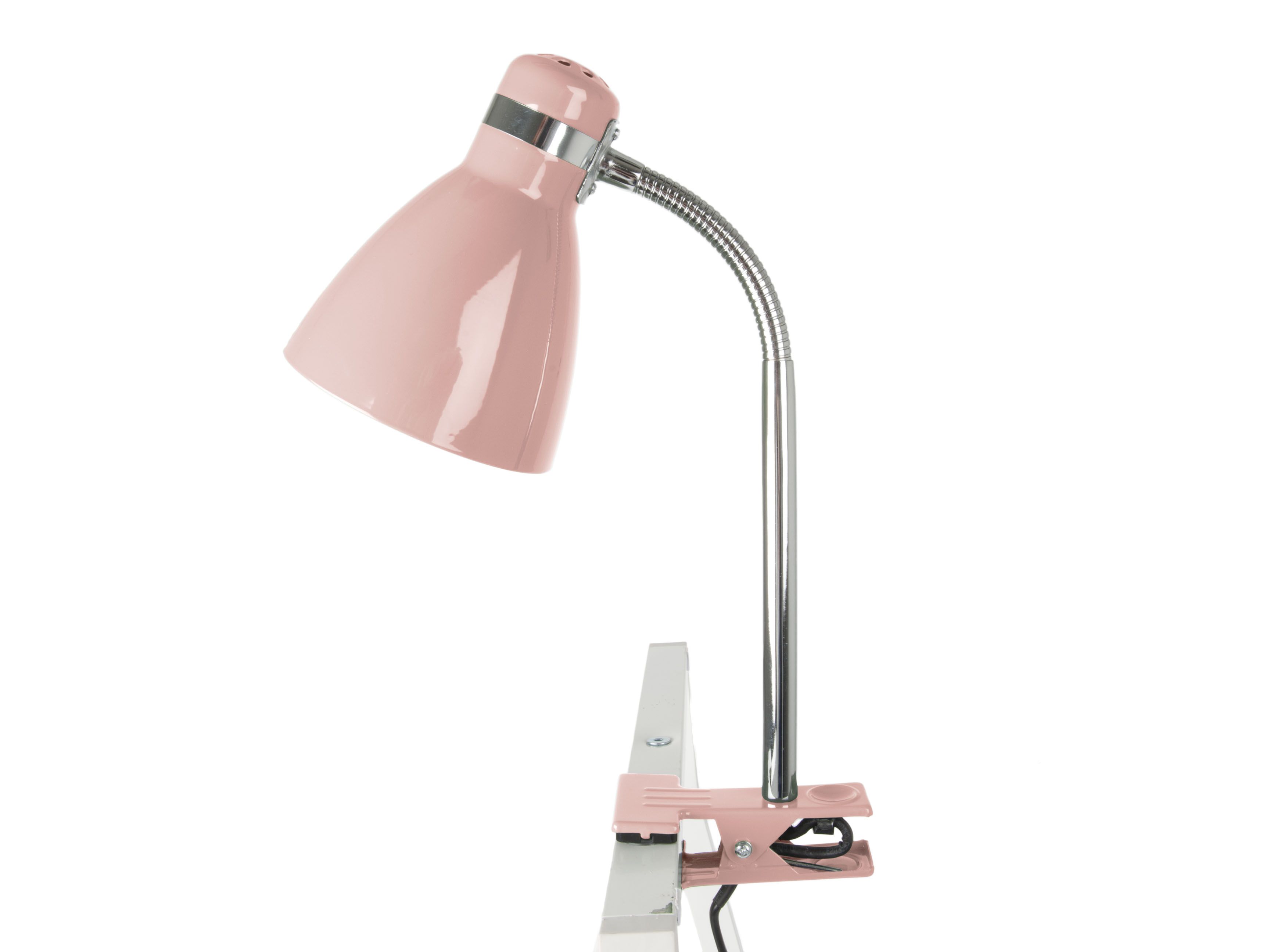 Select Time Světle růžová kovová stolní lampa Learn s klipem PT_LM1980PI - MUJ HOUSE.cz