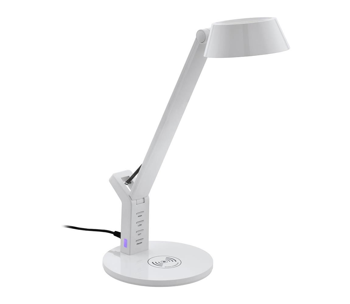 Eglo Eglo 99831 - LED Stmívatelná dotyková stolní lampa BANDERALO LED/4,8W/230V bílá  -  Svět-svítidel.cz