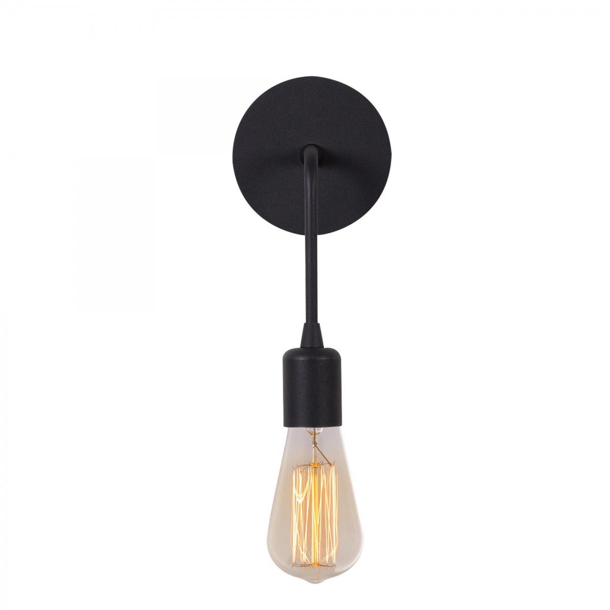 Matně černá stojací lampa (výška 162 cm) Finou – Light & Living - Homein.cz