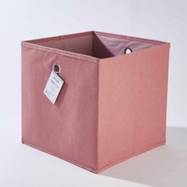 TIDY UP Úložný box plsť 30 cm - růžová