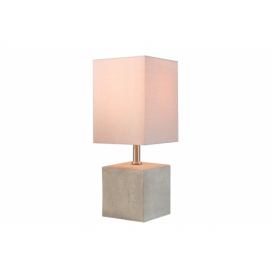 Noble Home Stolní lampa Cemio, 35 cm, betonový vzhled 38407