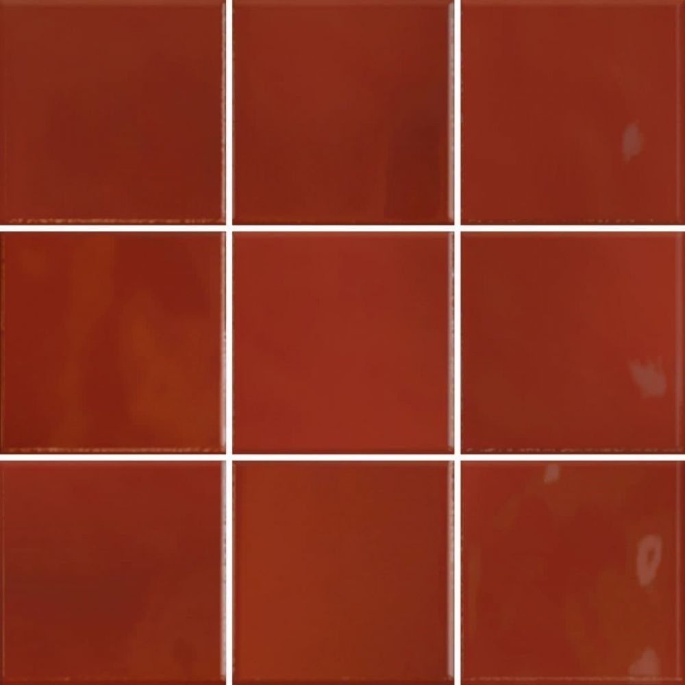 Obklad VitrA Retromix lava red 10x10 cm lesk K9484258 (bal.1,000 m2) - Siko - koupelny - kuchyně