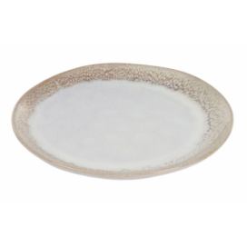 Béžový keramický dezertní talíř Kave Home Sheilyn 20,7 cm