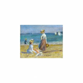 Reprodukce obrazu Auguste Renoir - Figures on the Beach, 50 x 40 cm Bonami.cz