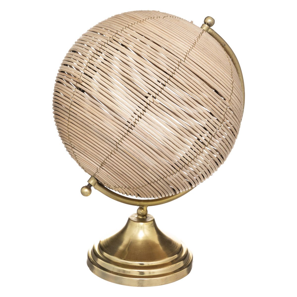 Atmosphera Dekorativní globus, ratanový, O 19 cm - EDAXO.CZ s.r.o.