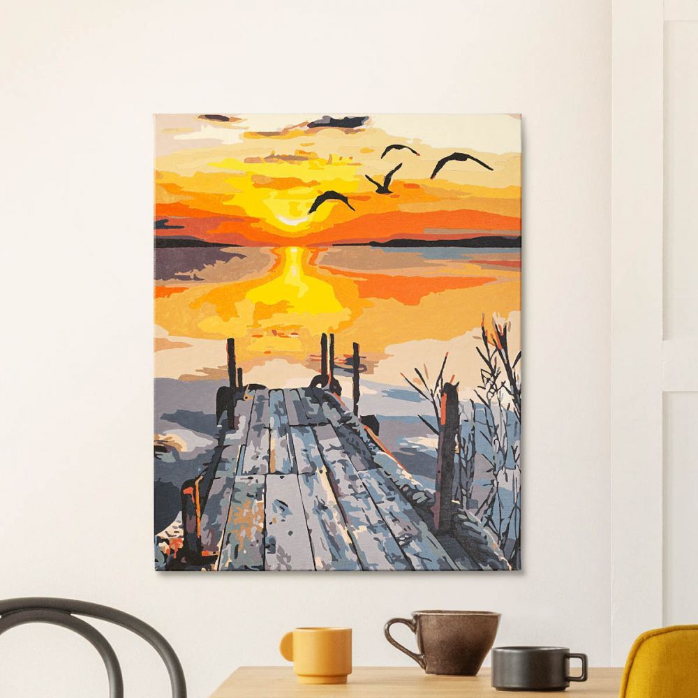 Weltbild Malování podle čísel - Západ slunce - Velký Košík