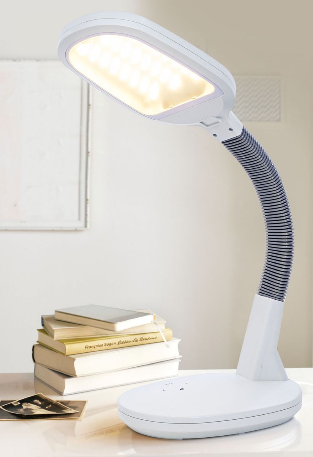 Weltbild LED Stolní lampa, bílá 781395 - Velký Košík