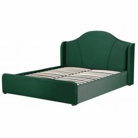 Hector Čalouněná postel Sunrest II 160x200 zelená