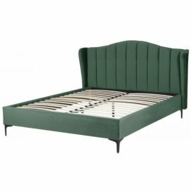 Hector Čalouněná postel Mona Lisa 160x200 zelená