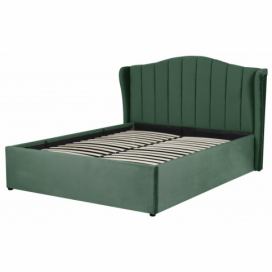 Hector Čalouněná postel Mona Lisa 160x200 II zelená