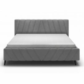 Hector Čalouněná postel Calypso 180x200 šedá