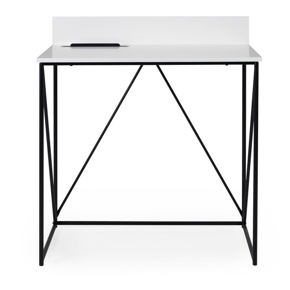 Bílý pracovní stůl Tenzo Tell, 80 x 48 cm - Bonami.cz