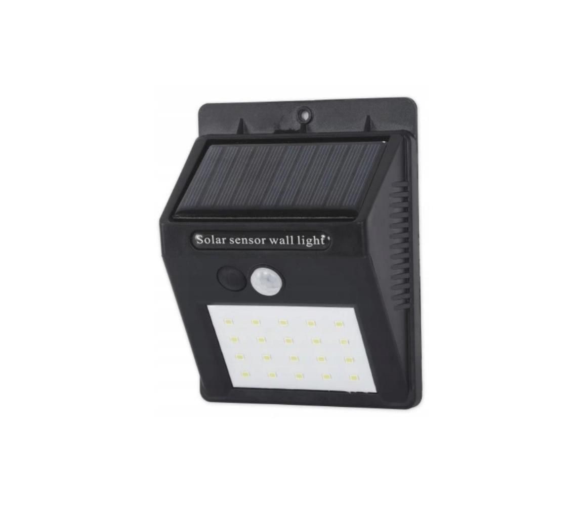  LED Solární nástěnné svítidlo se senzorem LED/0,55W/3,7V IP65  -  Svět-svítidel.cz