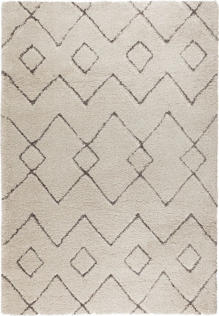 Flair Rugs koberce Kusový koberec Dakari Imari Cream/Dark-Grey Rozměry koberců: 200x290 Mdum - M DUM.cz
