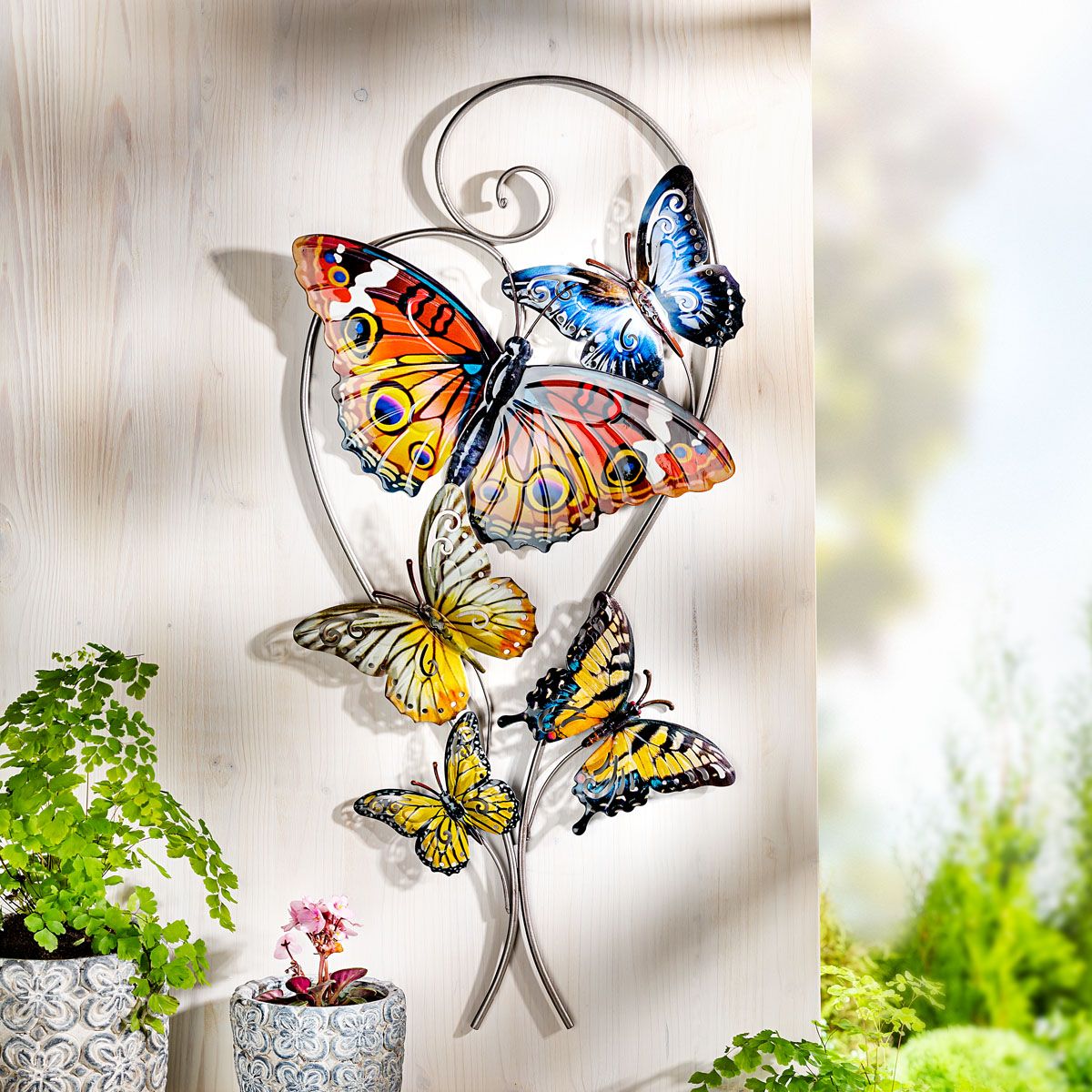 Weltbild Nástěnná dekorace Motýlí roj 782732 - Velký Košík