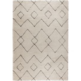 Flair Rugs koberce Kusový koberec Dakari Imari Cream/Dark-Grey Rozměry koberců: 200x290 Mdum