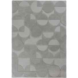 Flair Rugs koberce Kusový koberec Moderno Gigi Grey Rozměry koberců: 160x230 Mdum