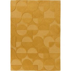 Flair Rugs koberce Kusový koberec Moderno Gigi Ochre Rozměry koberců: 160x230 Mdum