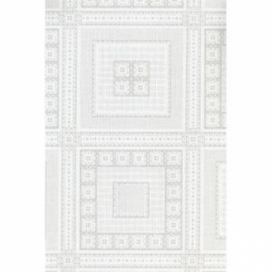 Ubrus PVC 3670071 čtverce bílé metráž, 20 m x 140 cm, IMPOL TRADE