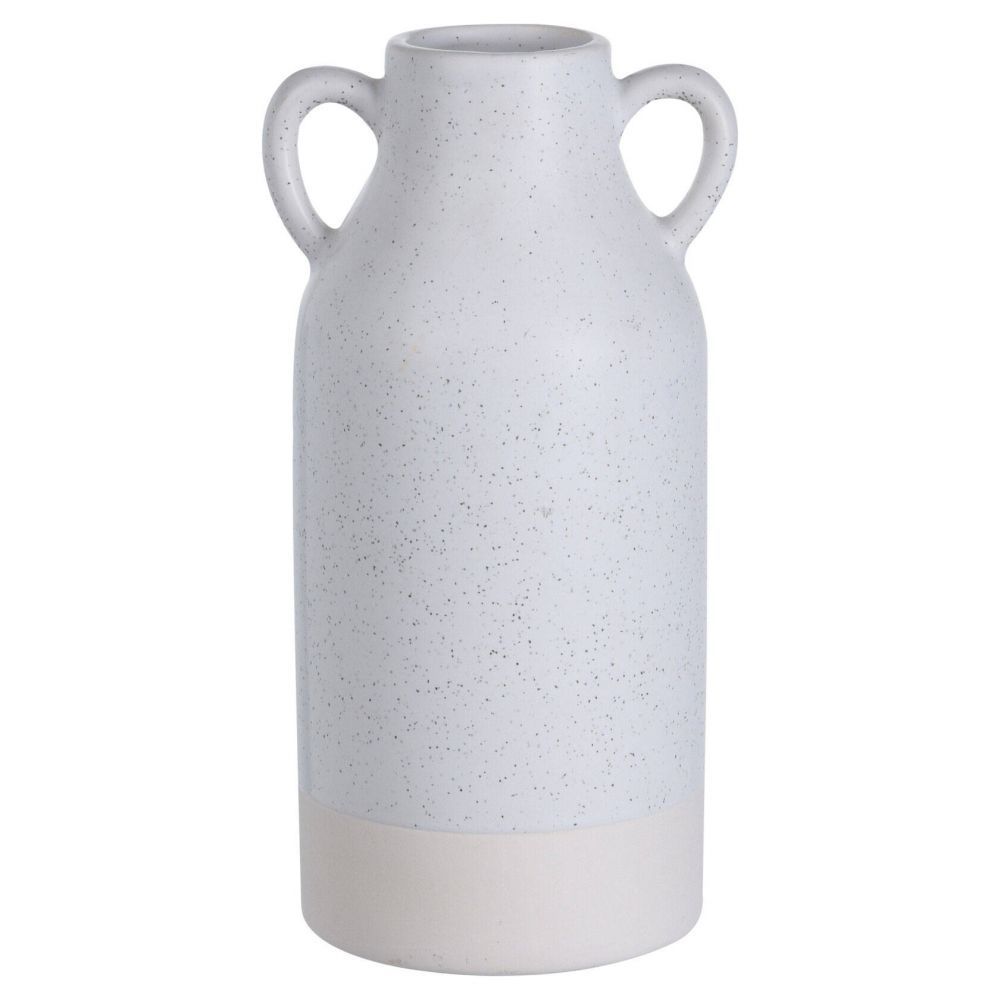 Home Styling Collection Bílá keramická váza ANTIWUE, výška 22 cm - EMAKO.CZ s.r.o.