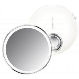 Simplehuman Kapesní kosmetické zrcátko Simplehuman Sensor Compact, LED světlo, 3x zvětšení, bílé