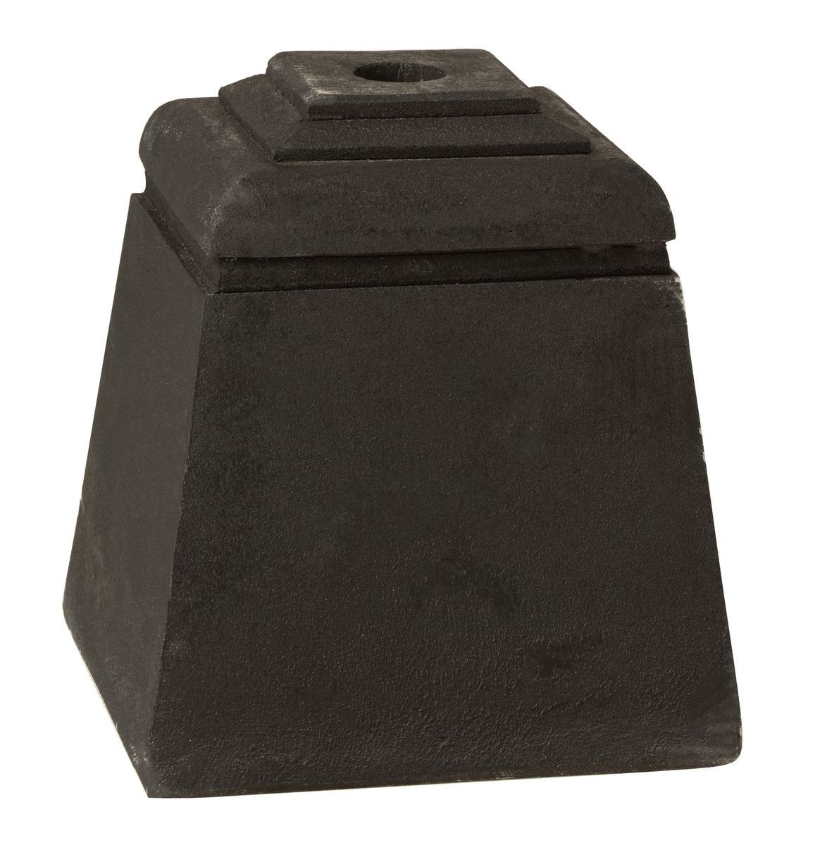 Černý betonový stojan na slunečník Parra - 28*28*30 cm J-Line by Jolipa - LaHome - vintage dekorace