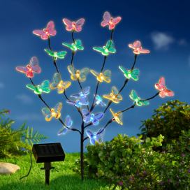 Die moderne Hausfrau Solární zahradní stromek Motýli 829627