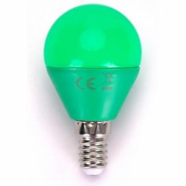  B.V. LED Žárovka G45 E14/4W/230V zelená -  
