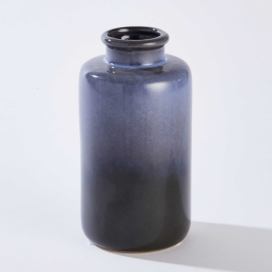 NORDIC SEA Keramická mini váza 8 cm - modrá