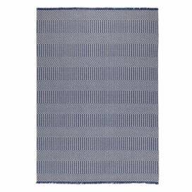 Modrý bavlněný koberec Oyo home Casa, 75 x 150 cm Bonami.cz