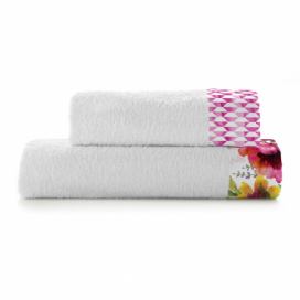 Sada 2 bavlněných ručníků Happy Friday Basic Cassia