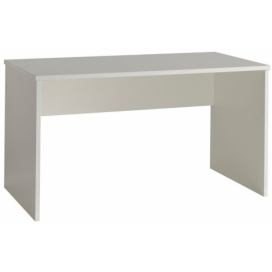 Bílý psací stůl Vipack Londen 140 x 65 cm
