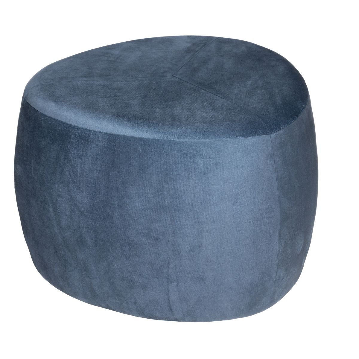 Atmosphera Sametová stolička, 50 cm, modrá barva - EMAKO.CZ s.r.o.