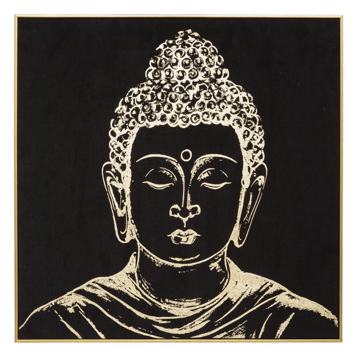 Atmosphera Plakát na zeď Buddha, 58 x 58 cm - EMAKO.CZ s.r.o.