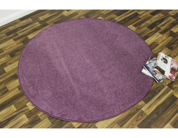 Kusový koberec Nasty 101150 Purple kruh - FORLIVING