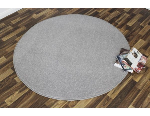 Kusový koberec Nasty 101595 Silber kruh - FORLIVING