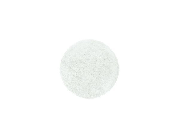 Kusový koberec Fluffy Shaggy 3500 white kruh - FORLIVING