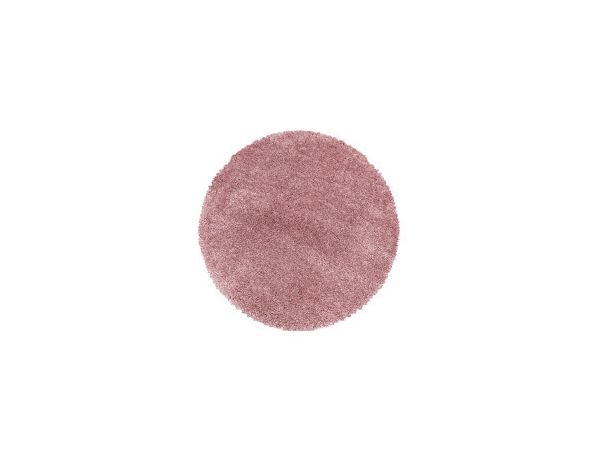 Kusový koberec Fluffy Shaggy 3500 rose kruh - FORLIVING