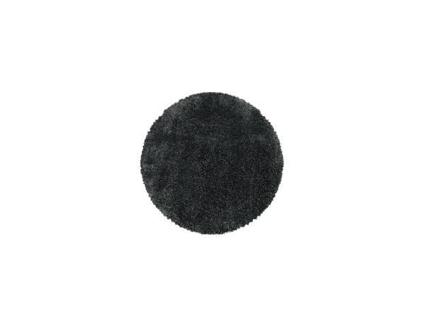 Kusový koberec Fluffy Shaggy 3500 grey kruh - FORLIVING