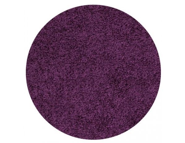 Kusový koberec Life Shaggy 1500 lila kruh - FORLIVING
