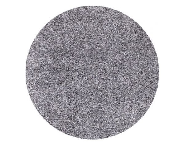 Kusový koberec Life Shaggy 1500 light grey kruh - FORLIVING
