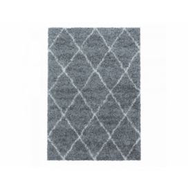 Kusový koberec Alvor Shaggy 3401 grey
